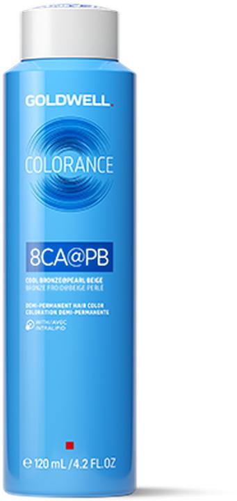 Actual product image Goldwell Colorance Depot Demi Permanent Hair Colour (8CA@PB - cool bronze elumenated pearl beige)