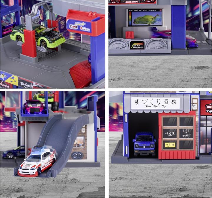 Actual product image Majorette Japan Series Tuning Garage