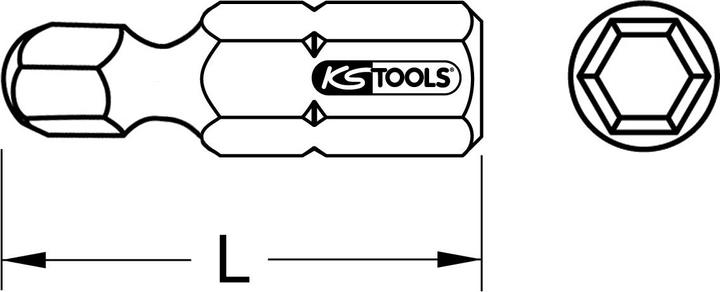 Produktbild KS Tools 911.3718 (Innensechskant)