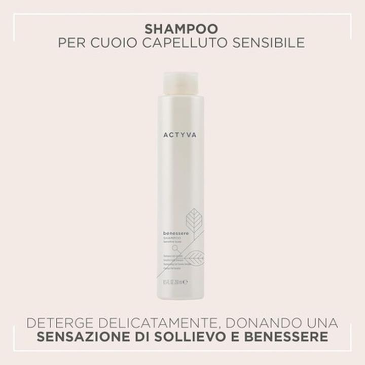 Actual product image Kemon Actyva Benessere Shampoo 250ml (250 ml, Liquid shampoo)