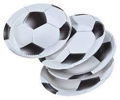 Unique Teller Fussball (8 Stk.)