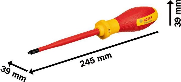 Actual product image Bosch Professional VDE screwdriver (Cross recess)