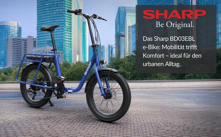Produktbild Sharp E-BIKE BK-BD03-EBL