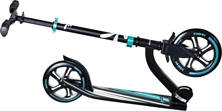 Produktbild Muuwmi Aluminium Scooter Pro – Tretroller, 230/205 mm, ABEC 7,, höhenverstellbar, XL-Deck, BMX-Lenk