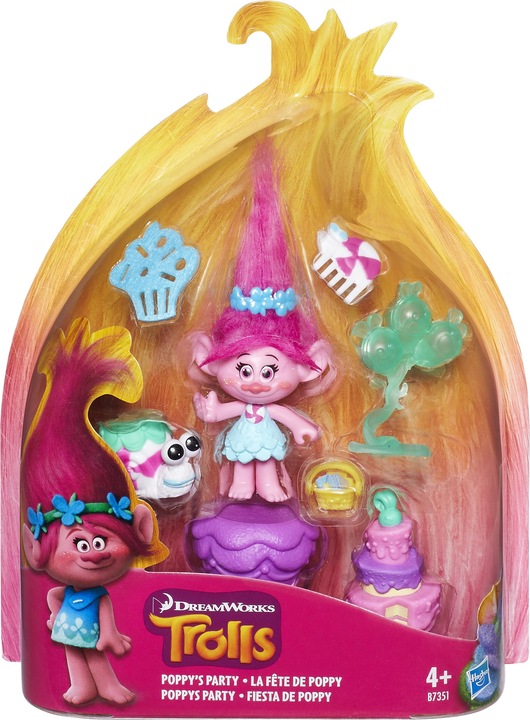 Actual product image Hasbro Trolls: Troll town Poppy's Party