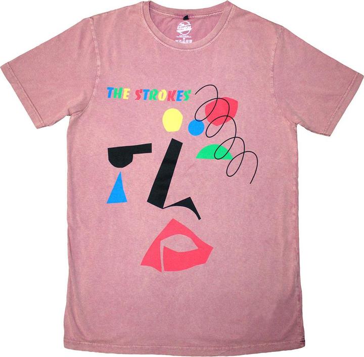Actual product image The Strokes Abstract Face Stone Wash (S)