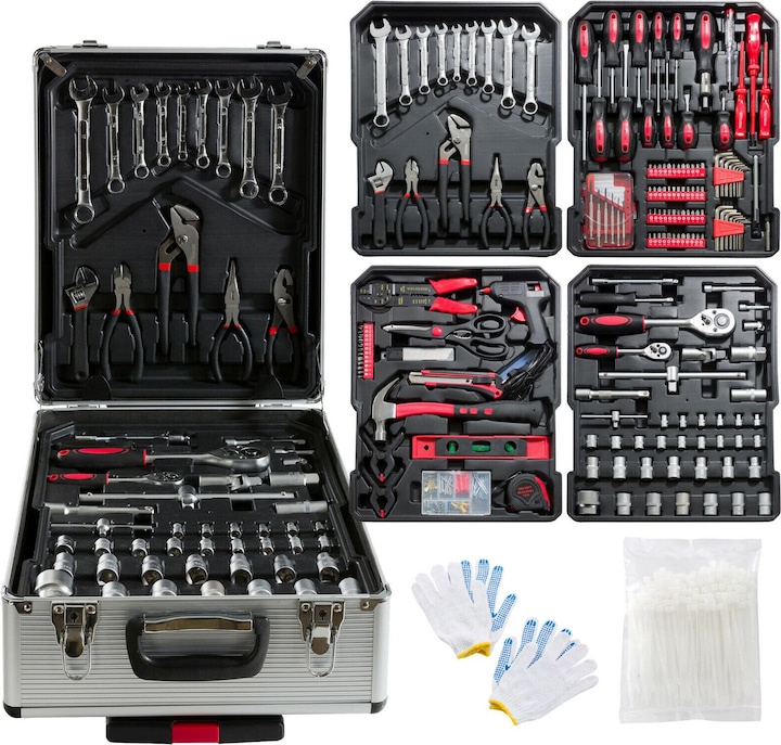 Arebos Werkzeugkoffer (1200 Teile)