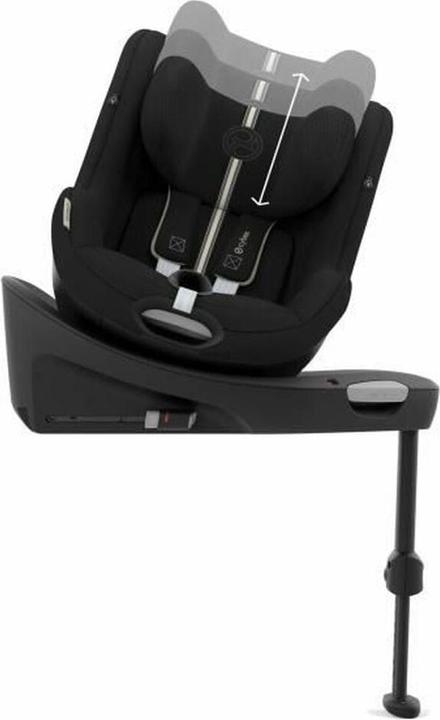 Produktbild Cybex SIRONA G I-SIZE PLUS Moon Black | black (Reboarder, ECE R129/i-Size Norm)