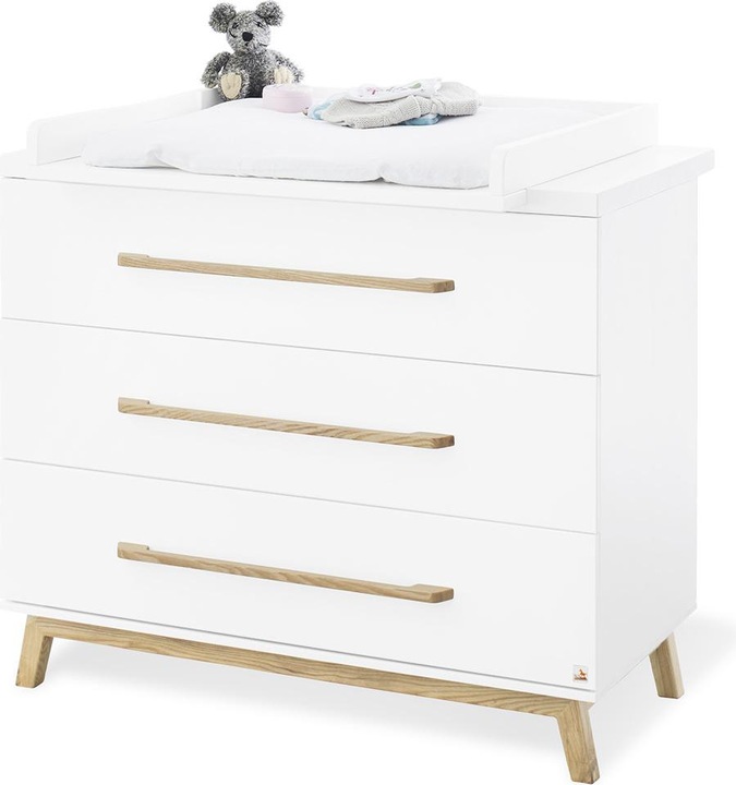 Actual product image Pinolino Economy set Riva wide (Baby cot, Changing unit)