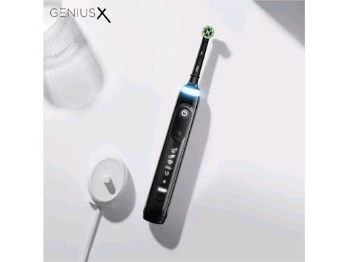 Actual product image Oral-B Genius X Electric Toothbrush Black (Oscillating toothbrush)