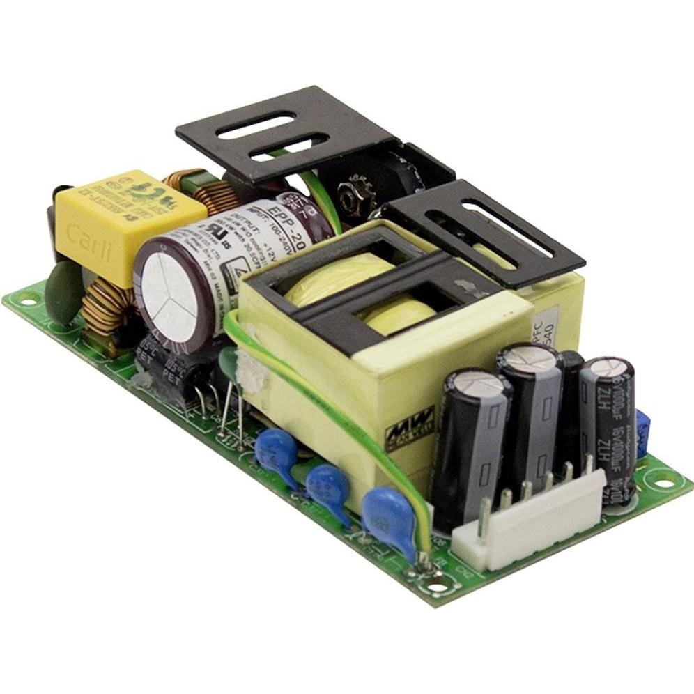 MeanWell MEAN WELL EPP-200-12, 80 - 264 V, 200 W, 12 V, RoHS, 50,8 mm, 101,6 mm (200.40 W), Alimentatore PC, Nero