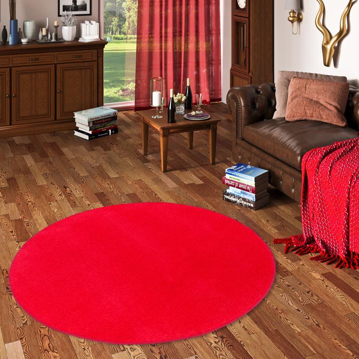 Produktbild Snapstyle Trend Velours Teppich Joy Rund (Ø 160 cm)