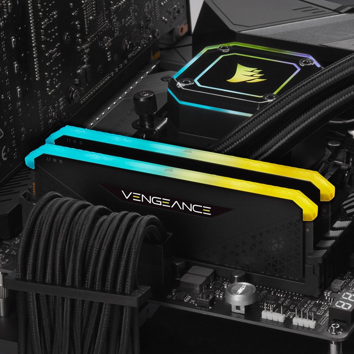Actual product image Corsair Vengeance RGB RS (2 x 8GB, 3200 MHz, DDR4-RAM, DIMM)
