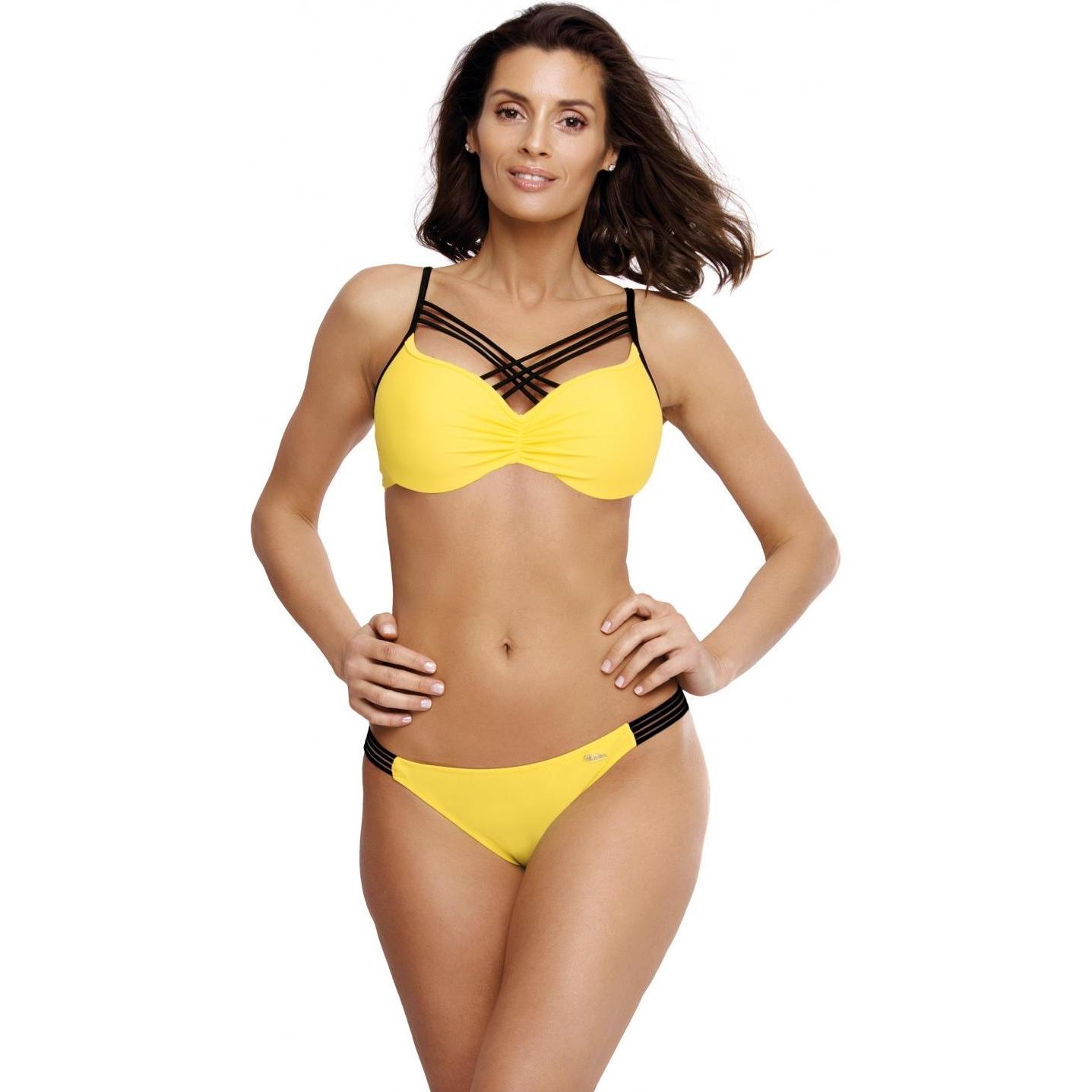 Markko, Damen, Bikini, Zweiteiler Bikini model 129439, Gelb, (S)