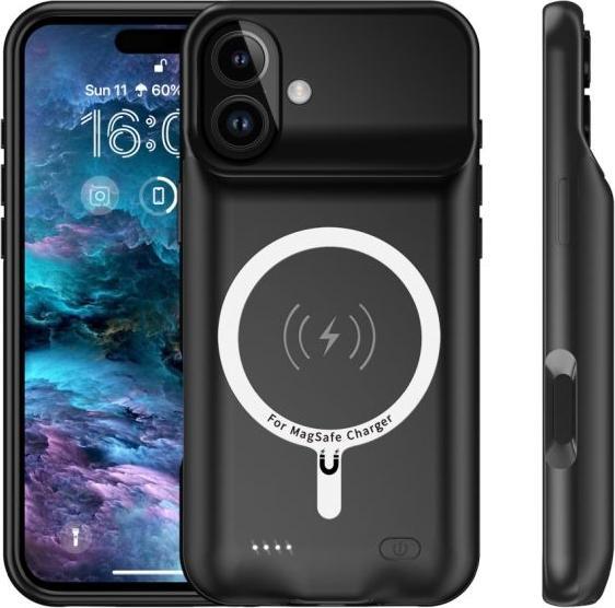 Actual product image MU Classic 7000mAh Akku Hülle MagSafe Power Case Series