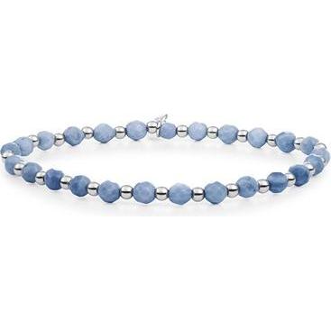 Sparkling Jewels, Armschmuck, Sparkling Beaded Bracelet With Blue Aventurine
