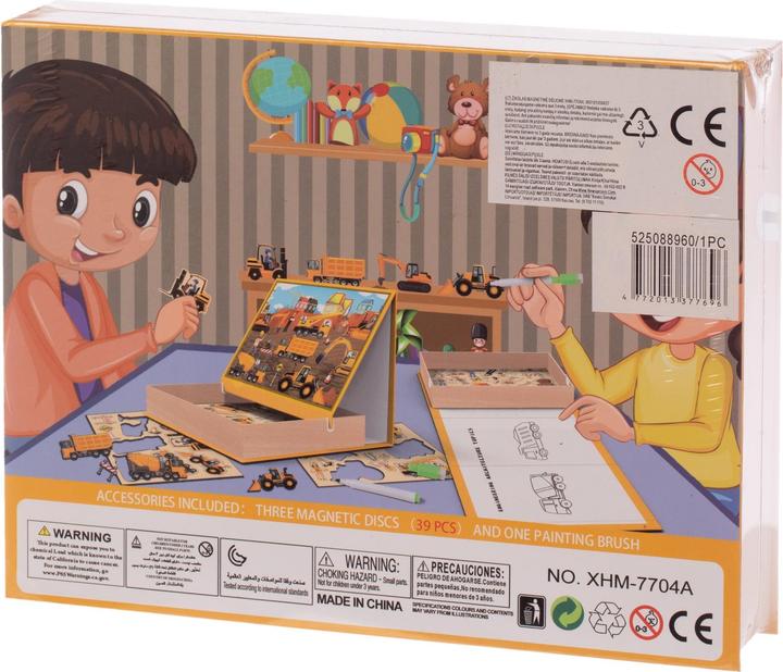 Actual product image Nenurodyta MAGNETIC PUZZLE SET 21.6X4X16.5