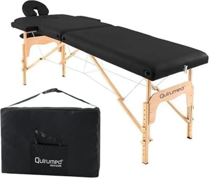 Actual product image Quirumed Easy Foldable Wooden Massage Table