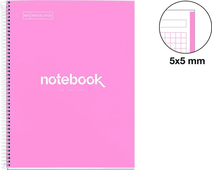 Produktbild Miquelrius Emotions Notebook (A4, Kariert, Harter Einband)
