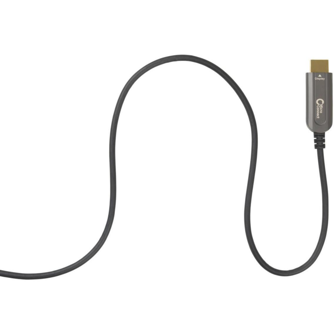 Thumbnail - MicroConnect Premium Optic DP (20 m, DisplayPort, HDMI), Video Kabel