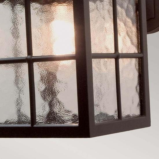 Produktbild Elstead Lighting Winchester Aussen-Wandleuchte E27 40cm Schwarz IP43 (E27, IP43)