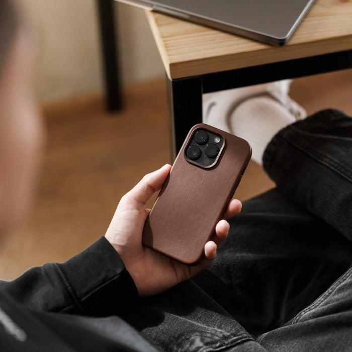 Image du produit Woodcessories Bio Leather Case (Apple iPhone 15 Plus)