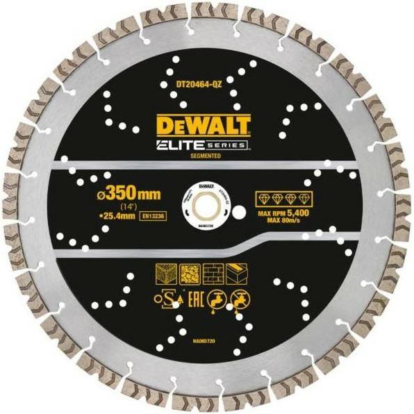 DeWalt, Sägeblatt, TARCZA DIAM.SEG. 350mm ELITE ZAST. OGÓLNE