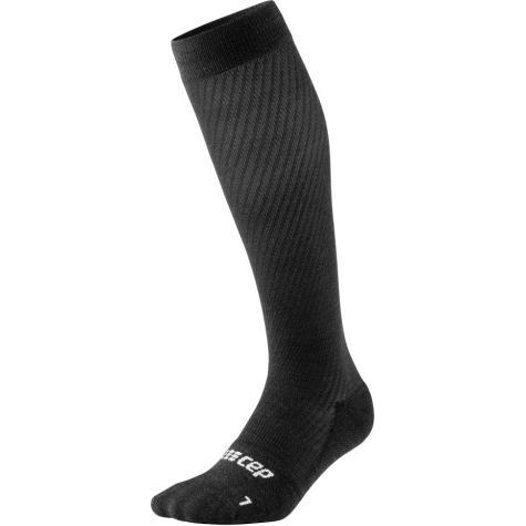 Cep, Herren, Sportsocken, Flight Compression Socks Tall (46 - 50), Schwarz