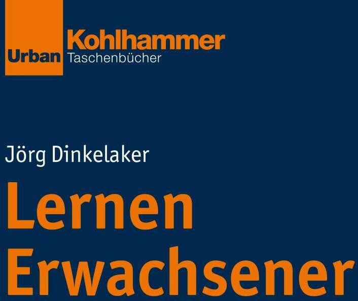 Produktbild Lernen Erwachsener (Deutsch, Jörg Dinkelaker, 2018)
