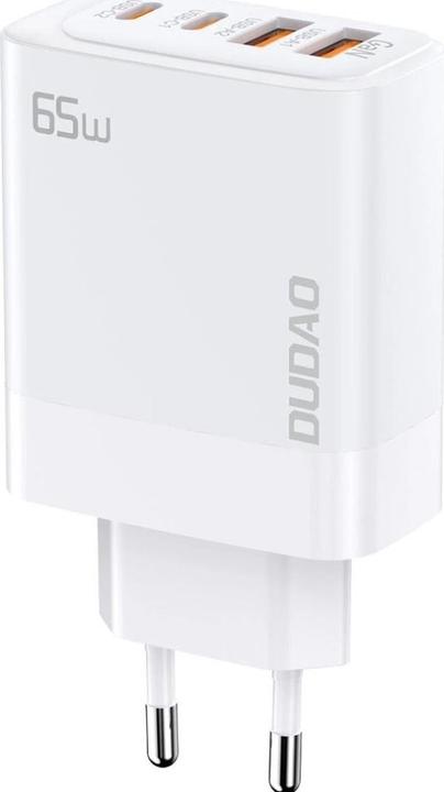 Actual product image Dudao A65EU 65Wattt Adapter GaN (65 W, 4 ports)