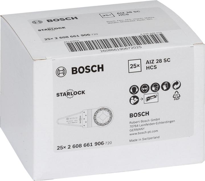 Immagine prodotto Bosch Professional Zubehör HCS Universalfugenschneider AIZ 28 SC