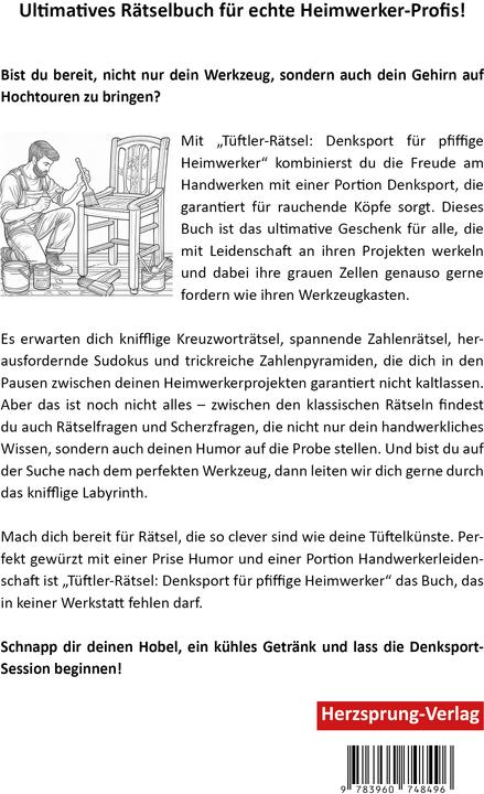 Image du produit Holland:Tüftler-Rätsel: Denksport für p (Allemand, Nanja Holland)