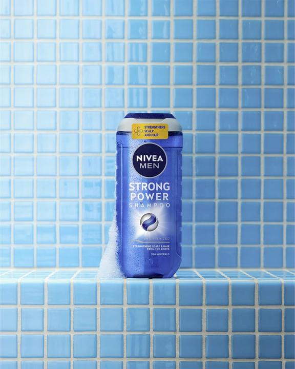 Actual product image NIVEA Men Strong Power Shampoo For Men 500ml (500 ml)