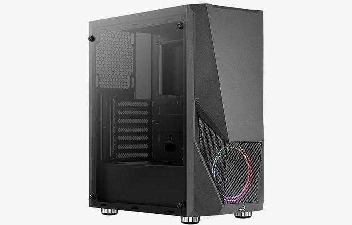 Produktbild AeroCool Zauron Saturn FRGB-G-BK-v1 (ATX)