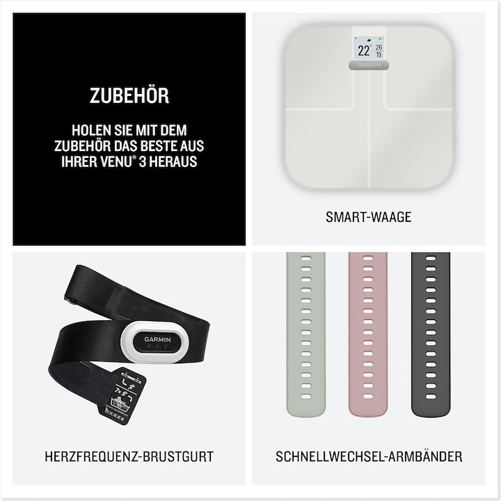 Produktbild Garmin Venu 3S (41 mm, nur WLAN)