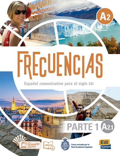 Produktbild Frecuencias A2.1 Handbuch Teil 1 + online (Spanisch, 2020)