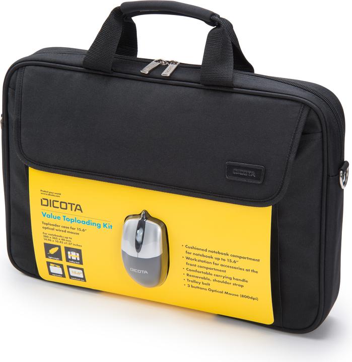 Produktbild Dicota Value Toploading Kit (15.60", Universal)