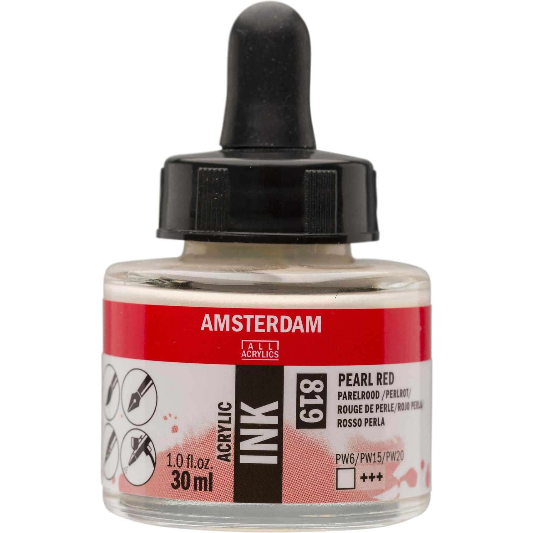 Thumbnail - Amsterdam, Ersatzpatrone, Acryltinte 819 (Blau, Grün, Rot)