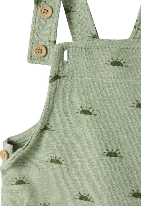 Actual product image Vertbaudet Bio-Kollektion: Baby Latzshorts aus weicher Sweatware