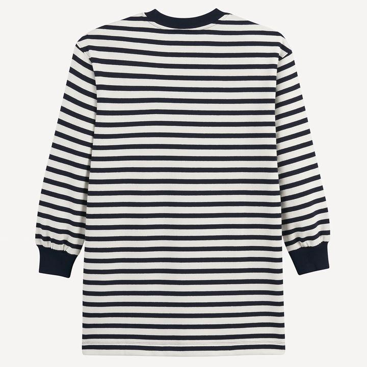 Image du produit La Redoute Collections Gestreiftes Pulloverkleid mit langen Ärmeln aus Sweatware (116)