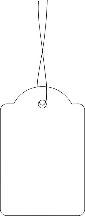 Actual product image HERMA Hang tags (1000 x)