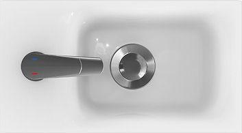 Produktbild Cersanit Moduo 40 cm washbasin (K116-016) (220 mm, 400 mm)