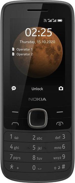 Actual product image Nokia GSM phone 225 4G black (2.40", 0.30 Mpx, 4G)