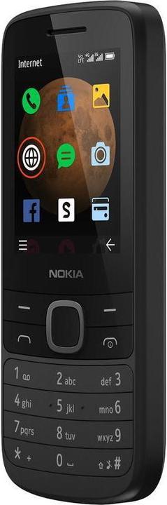 Actual product image Nokia GSM phone 225 4G black (2.40", 0.30 Mpx, 4G)