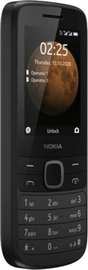 Actual product image Nokia GSM phone 225 4G black (2.40", 0.30 Mpx, 4G)