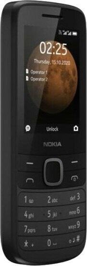 Actual product image Nokia GSM phone 225 4G black (2.40", 0.30 Mpx, 4G)