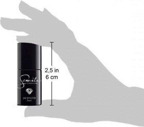 Actual product image Semilac gel polish 7 ml Yasmin Kiss 159 (UV gel varnish)