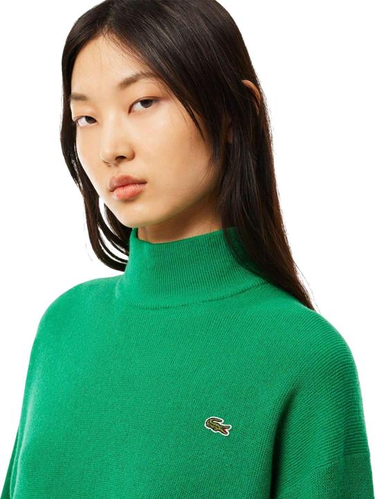 Produktbild Lacoste Carded Hoch geschnitten Pullover Top Wolle leger (36)