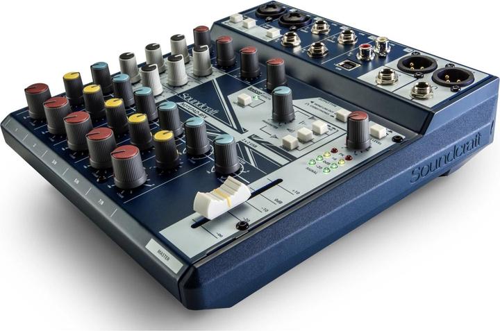 Actual product image Soundcraft Notepad-8FX (Studio- and Livemixer)