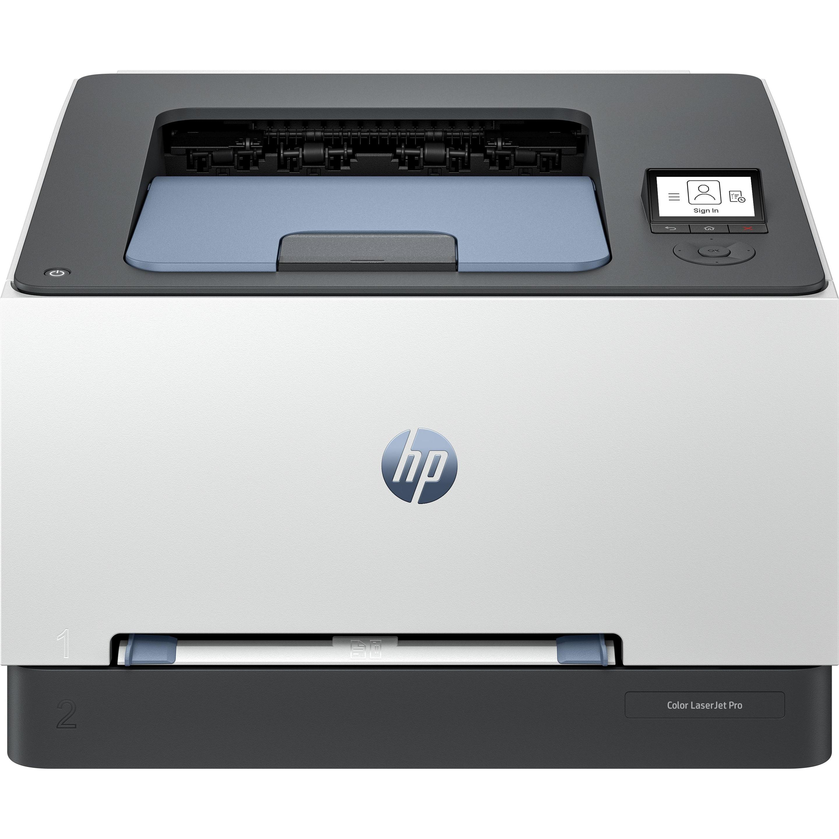 HP LaserJet Pro 3202dw (Laser, Farbe), Drucker, Blau, Weiss